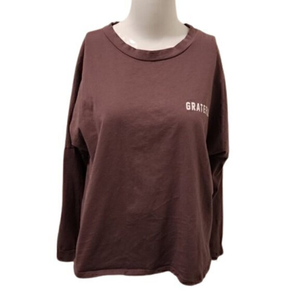 [French Pastry] Grateful-Faithful Long Sleeve-Sz M